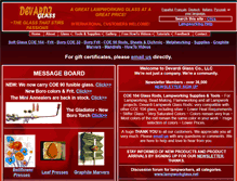 Tablet Screenshot of devardiglass.com